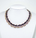 Pattern Glass Beads Necklace Collar used Zoliduo Foc with Bead Purchase